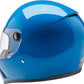 BILTWELL Lane Splitter Blue Motorcycle Helmet