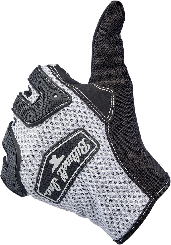 Biltwell Motorcycle Gloves Anza White/Black