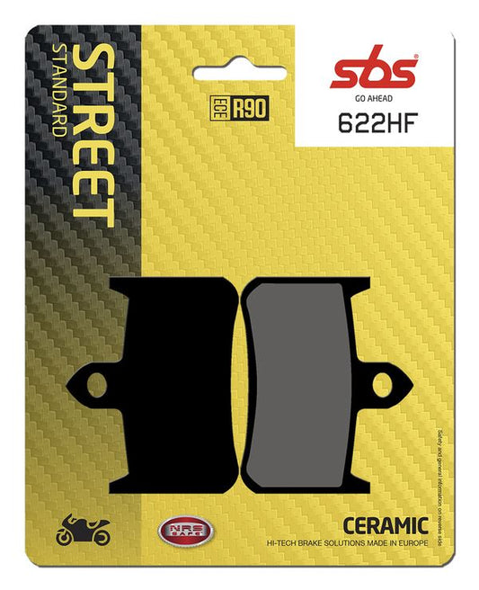 Sbs HF Street Ceramic Organic Brake Pads For Honda CB 900 F 1988-2006 622HF
