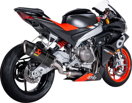 Akrapovic Racing Line Exhaust System SS/CF For Aprilia RS 660 20-24 S-A6R3-APLC