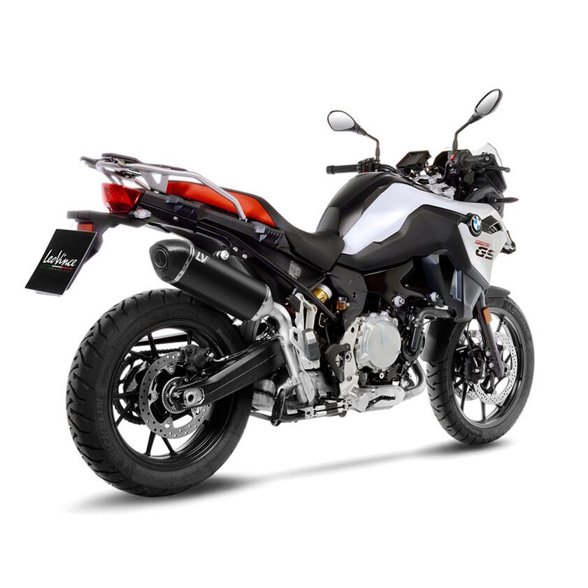 Leovince LV-14 Black Edition Slip-On Muffler For BMW F 900 GS ABS 18-25 15610B