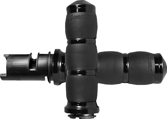 AVON GRIPS GRIPS VELVET AIR BLACK ANODIZE AIR-96-F24