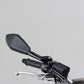 Daytona Black Right Side View D-MIRROR-12 Stem Set ECE-Approved Mirror 80722