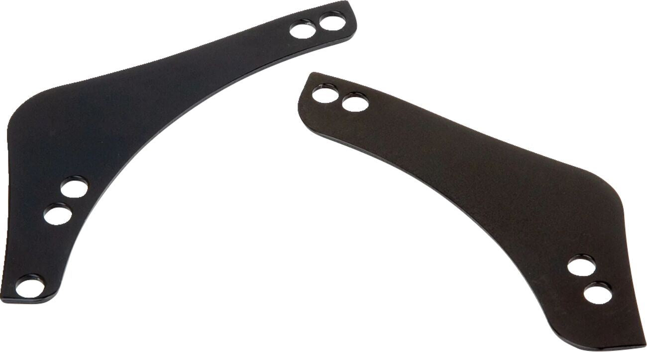 Arlen Ness Replacement Breather Bolt Cover Plate CNC Black Left Inverted 600-056