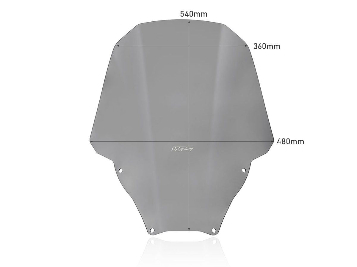 WRS Windscreen Tour Hon Honda Forza 350 Smoke Ho053f