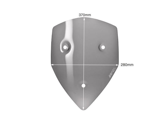 WRS Windscreen Sport Ducati Multistrada 1200 Smoke Du002fs