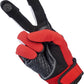 Biltwell Motorcycle Gloves Baja Red/Black