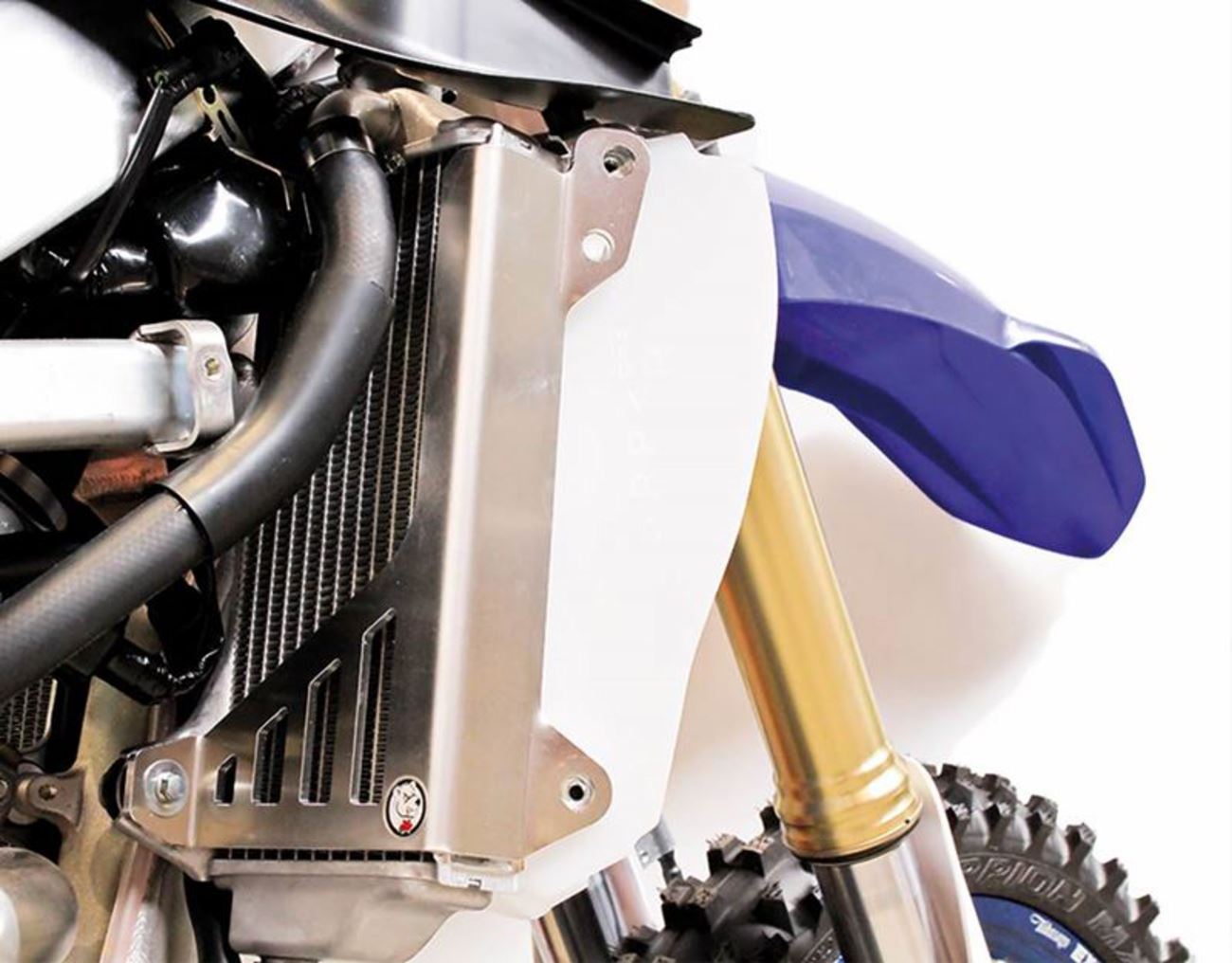 AXP Racing Radiator Braces For Yamaha YZ 250 F 2018-2023 Aluminum Pair AX1496