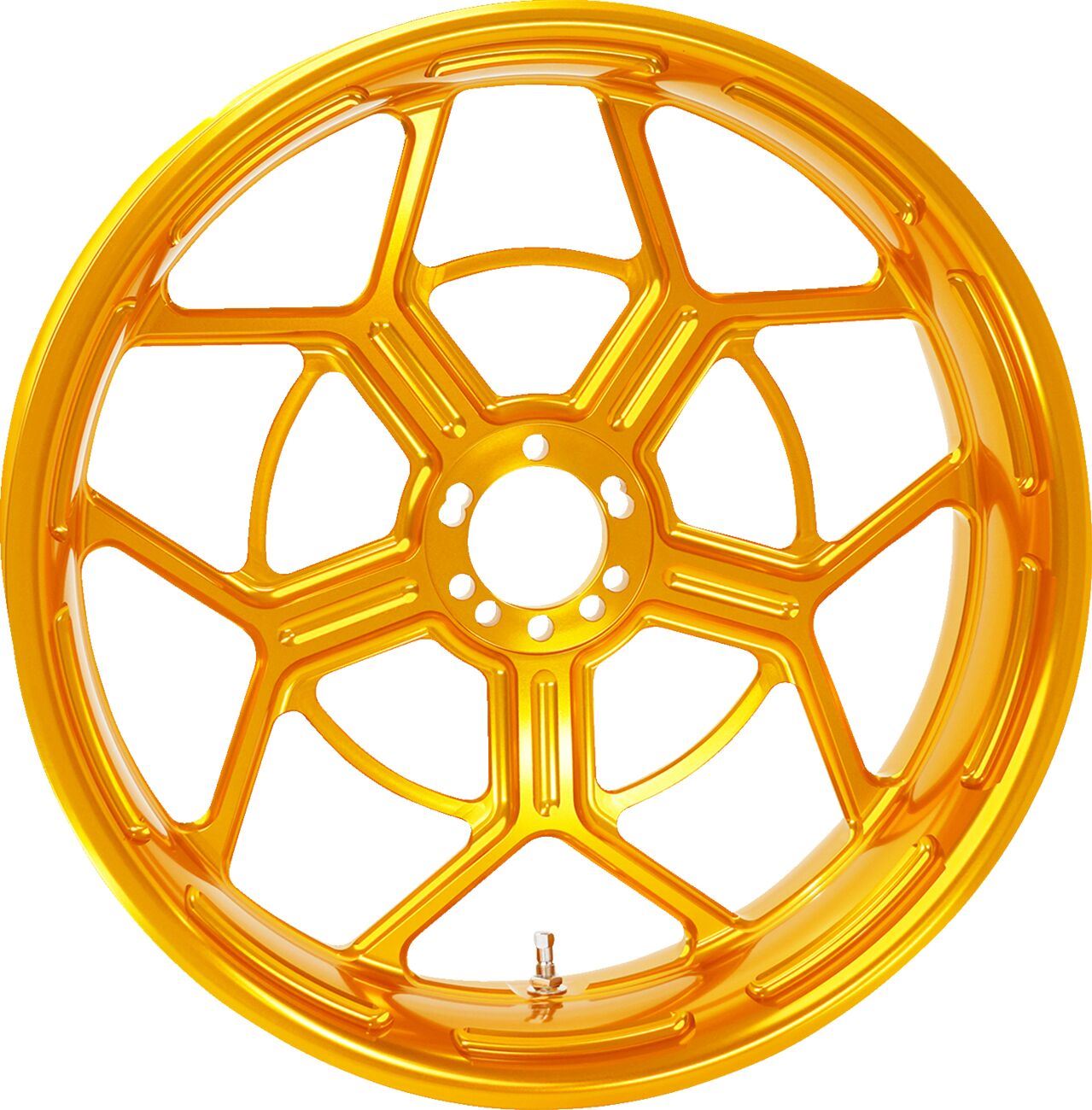 Arlen Ness Speed 5 Forged Wheel Gold Aluminum 18 X 5.50 Anodized 71-583
