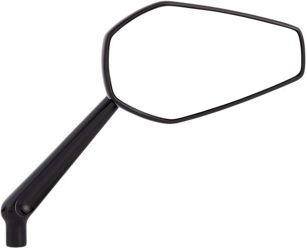 Arlen Ness Mini Stocker Forged Mirror Black Aluminum Screw-In Right 13-158