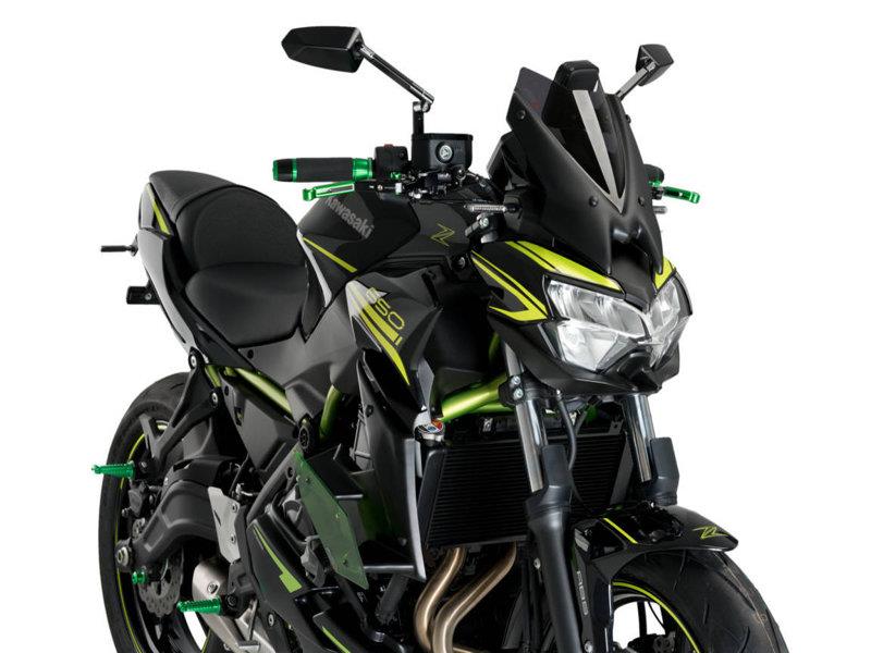 PUIG New Generation Sport Screen Clear for Kawasaki Z650 20-25 3864W