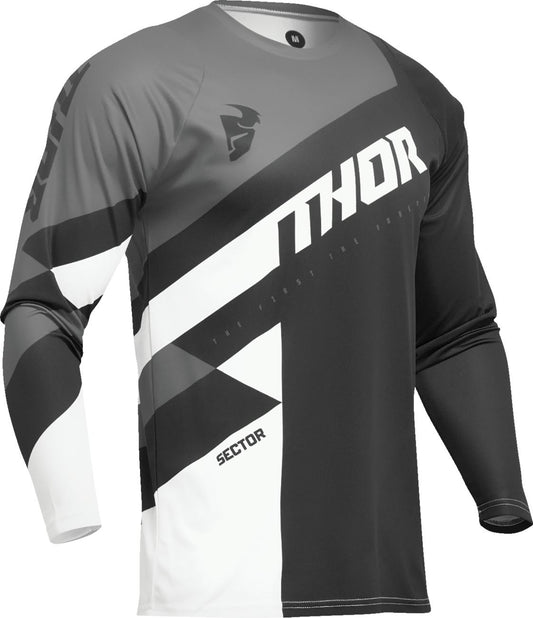 Thor Jersey Sector Checker Black/Grey 24 Model