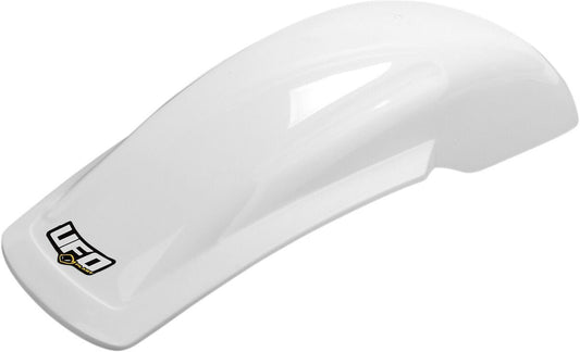 UFO UNIVERSAL REAR FENDER MX/ENDURO 125-250-500 WHITE PP01109-041
