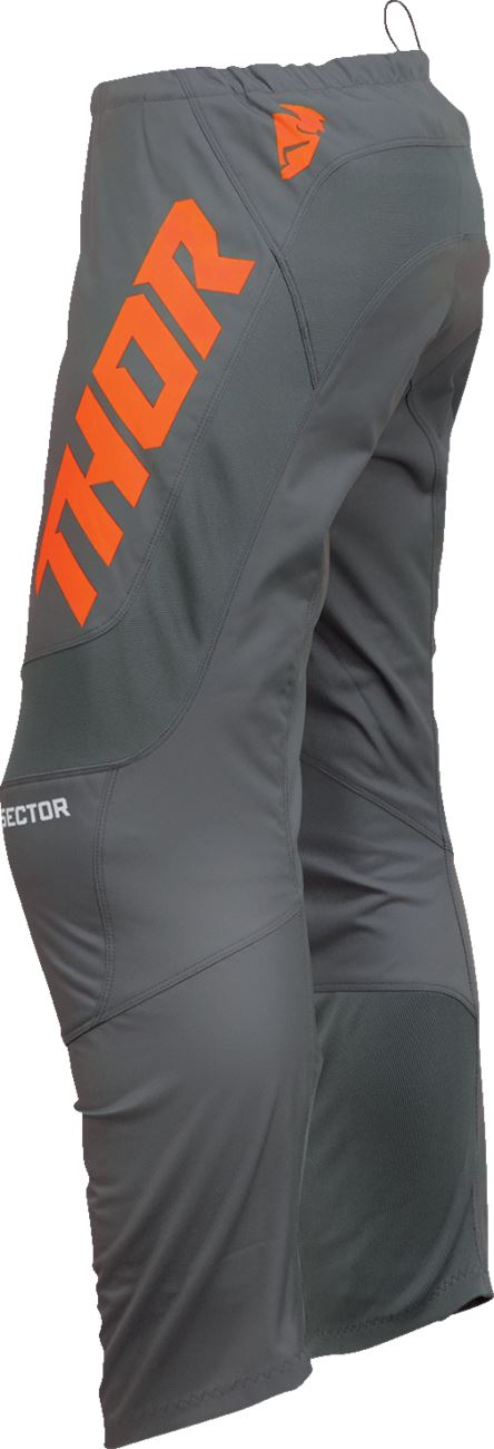 Thor Trousers Sector Checker Charcoal/Orange 24 Model