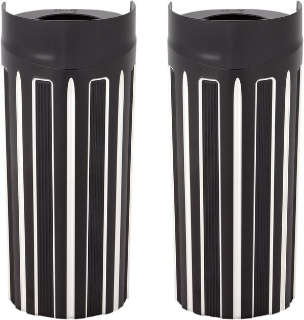 Arlen Ness Aluminum Fork Boot Covers Chrome For HD FLHTK 1868 86-20 20-058