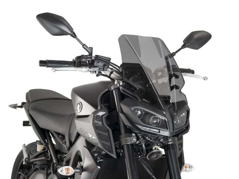 PUIG New Generation Touring Screen Dark Smoke for Yamaha MT-09/SP 17-20 9377F