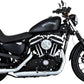 Vance & Hines 3" Twin Slash Slip-On Mufflers Chrome For HD XL 883 N 14-22 16361