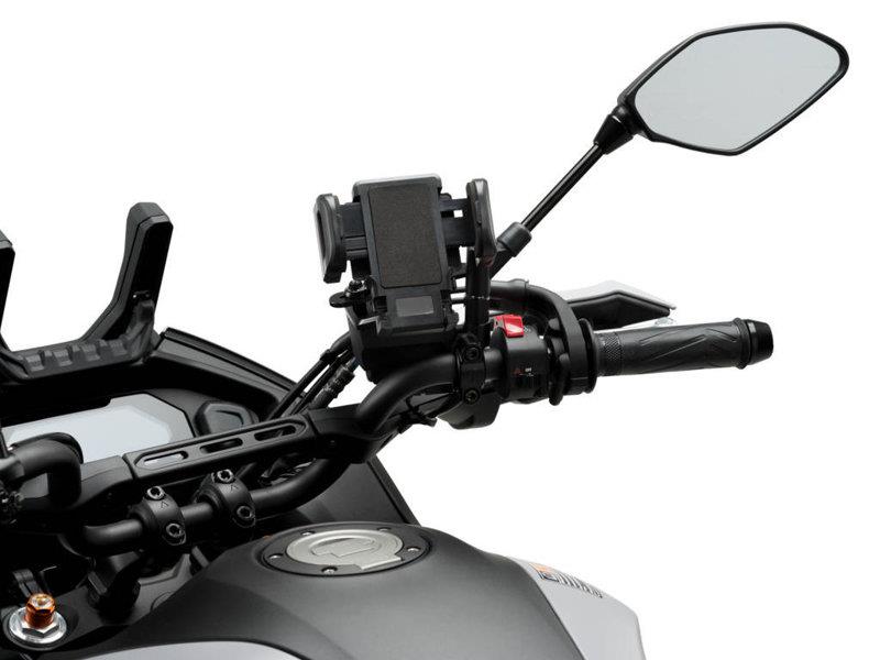 PUIG Adjustable Phone Holder 500 x 500 - 115mm Black Universal 3836N
