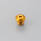 Daytona Mirror Plug Bolt Gold M10 x 1.25 Left CNC Hole Plug Aluminum 99799