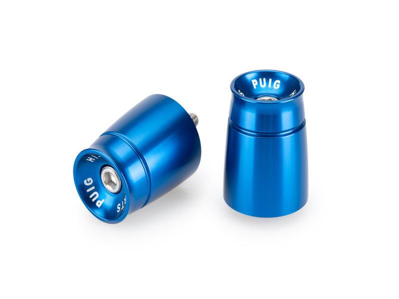 PUIG Speed Bar Ends Blue for Yamaha YZF R1/M/Race/R6/R7 16-25 21400A