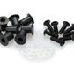 PUIG Anodized Screen Screw Set w/ Silentblocks Blue Universal 0957A