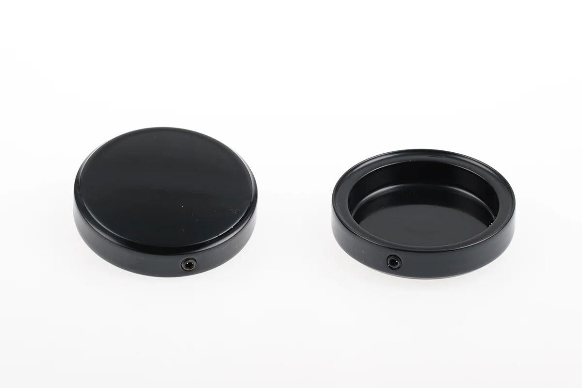 Cult Werk Fork Caps For Harley Davidson FLFBS 1868 2018-2024 Black HD-BRO101