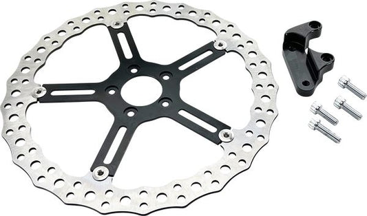 Arlen Ness Big Brake Jagged Floating Rotor Kit For HD FXLRS 1923 18-24 300-042