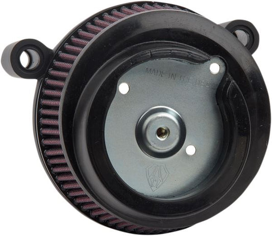 Arlen Ness Big Sucker Air Filter Kit Black Aluminum For HD FXDF 1690 08-17 18-829