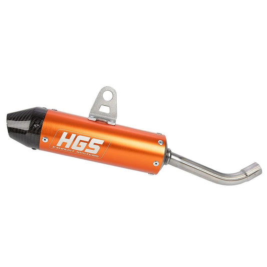 HGS 2-Stroke Silencer For Gas Gas MC 65 2024-2026 Orange Each XT-624-SCO