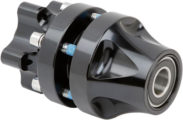 Arlen Ness Cartridge Hub Single Black Aluminum For HD FLHX 1584 00-07 71-606