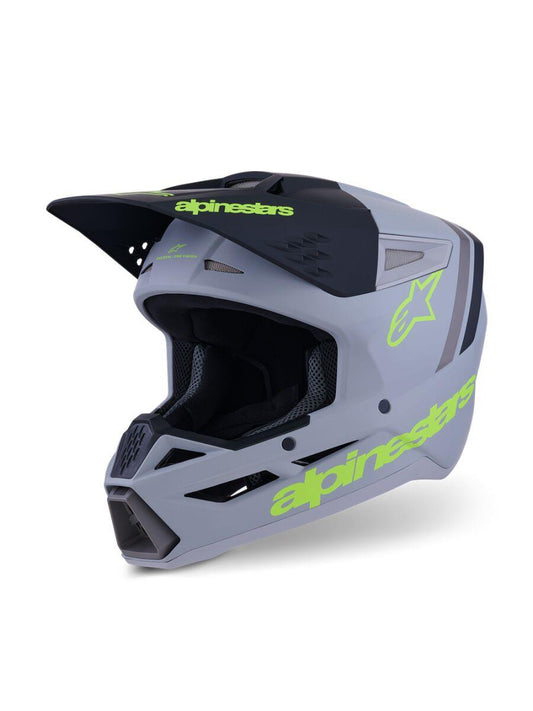 ALPINESTARS SM3 Radium Helmet GRAY/BLK/YL 2025 Model