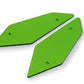 PUIG Downforce Naked Spoiler Deflector Green Universal 20329V