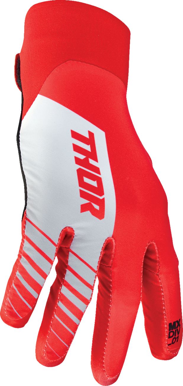 Thor Glove Agile Analog Red/White