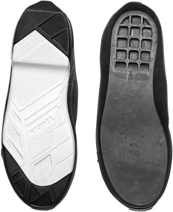 THOR Radial MX Motorcross Boots Replacement Outsoles Black/White