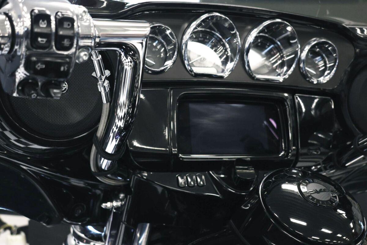 Fat Baggers Cable Kit Chrome Polished For Harley Davidson Flh 2021 119014-C