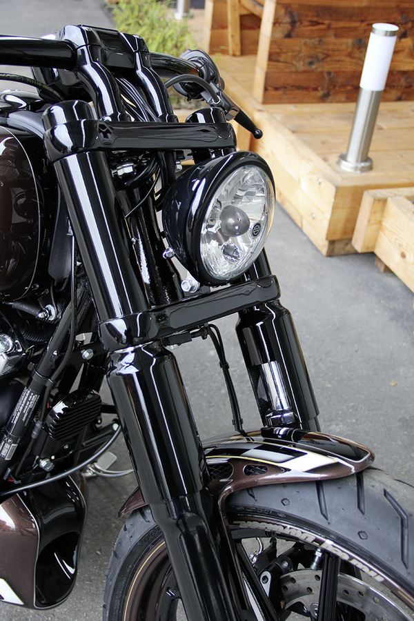 Cult Werk Fork Covers For Harley Davidson FXSB 1690 2013-2017 HD-BRO015