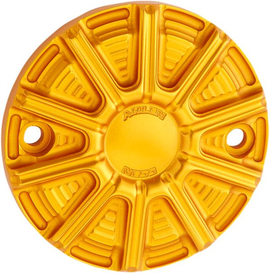 Arlen Ness 10-Gauge Points Cover Gold For HD FXLRS 1923 17-24 700-012