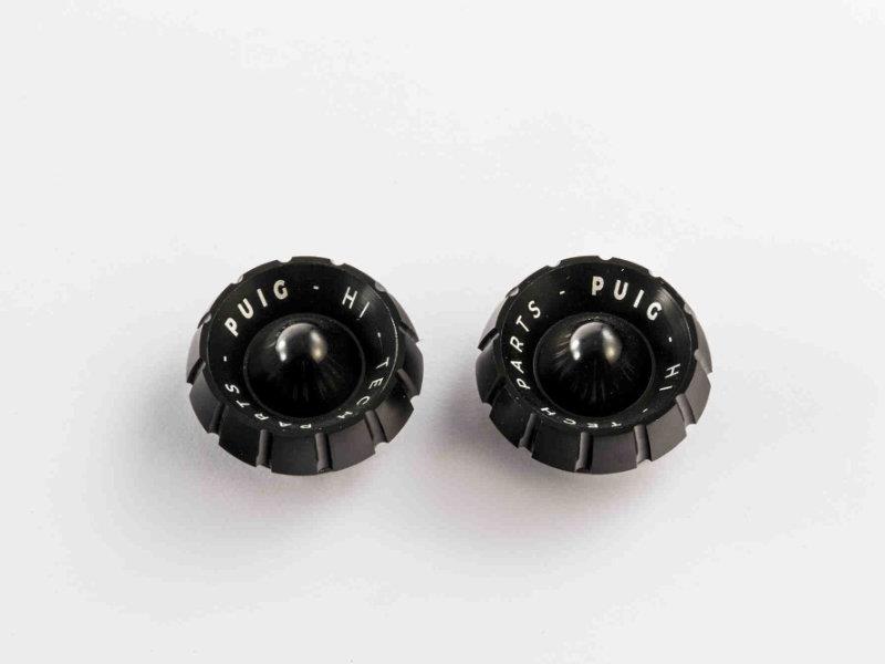 PUIG Thruster Bar End Caps Black for Yamaha TMax 560/Tech Max 22-25 21294N