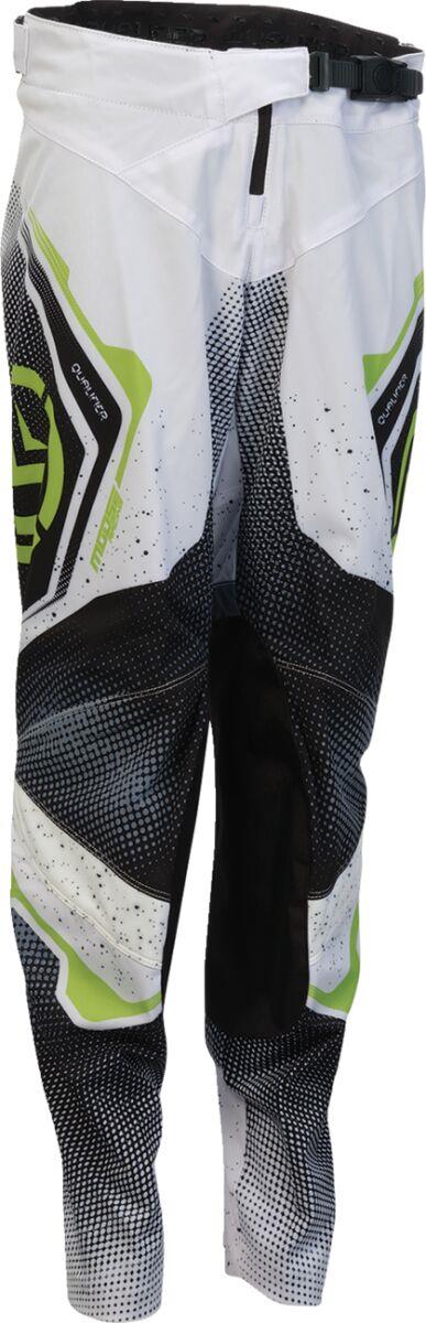 Moose Racing Pants Youth Qualifier White/Black/Green