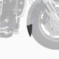 PUIG Front Fender Extender Black for Triumph Rocket 3 Classic 06-09 3902N