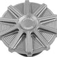 Arlen Ness Vented Gas Cap 10G Titanium Silver For HD FXLRS 1923 91-24 701-007