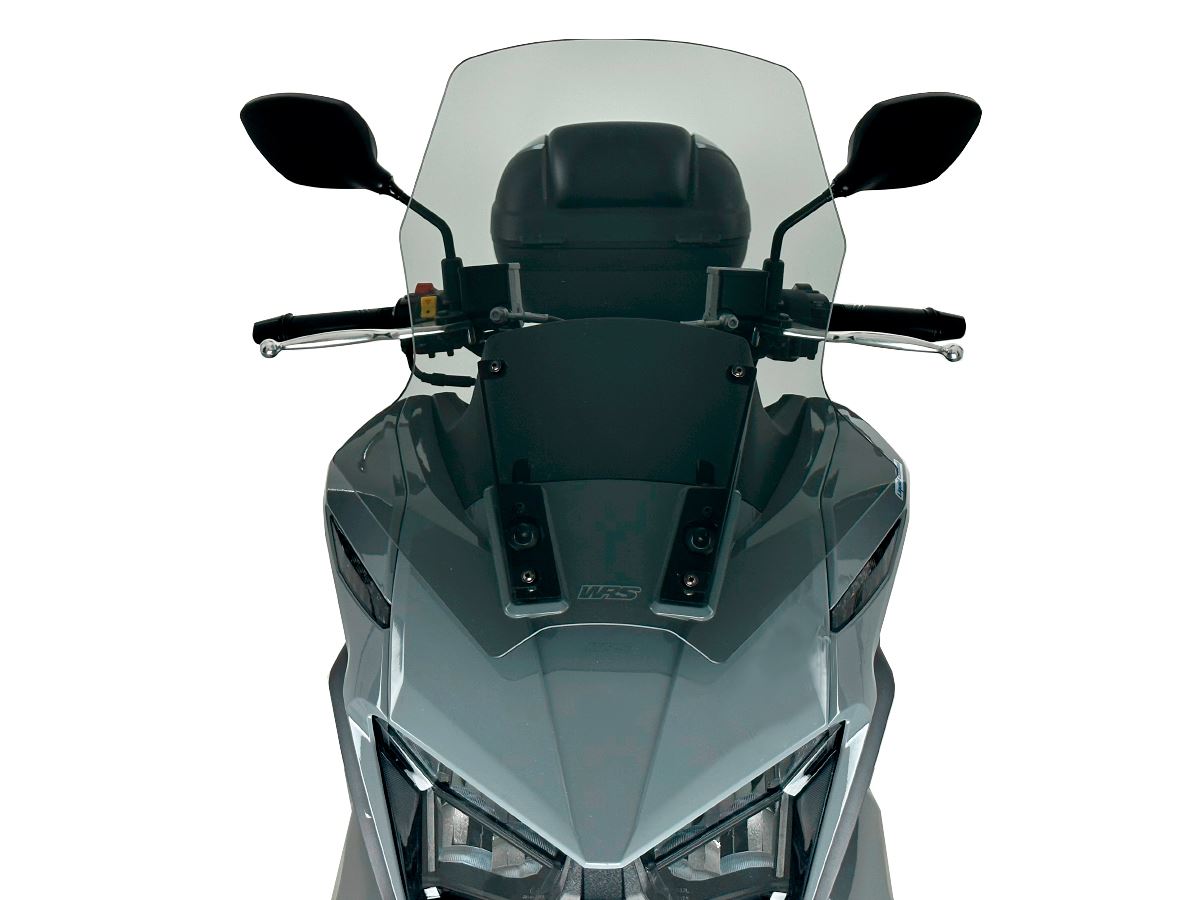 WRS Windscreen Tour Sym Jet X125 Smoke Sy001f