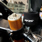 WRS Cuff Protector For Brake Reservoir Black White ME001