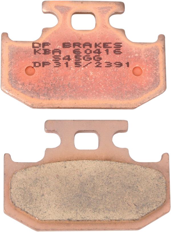 Dp Brakes Standard DP Sintered Brake Pads For Suzuki DR 650 S 1989-2026 DP315