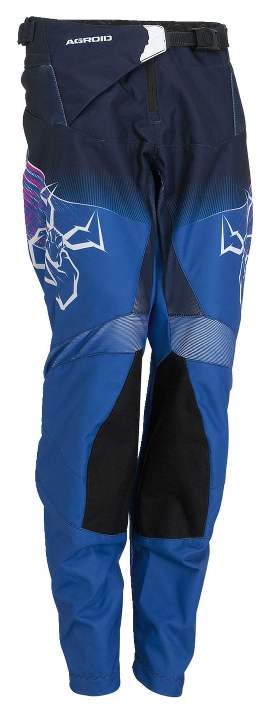 Moose Racing Trousers Youth Agroid Pink/Blue 24 Model