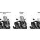 PUIG V-Tech Line Touring Screen Light Smoke for Suzuki Burgman 400 17-25 9973H