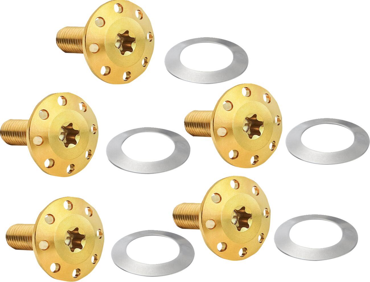 Arlen Ness Front Floating Brake Rotor Bolt Kit For HD FLHRXS 1868 14-24 300-908
