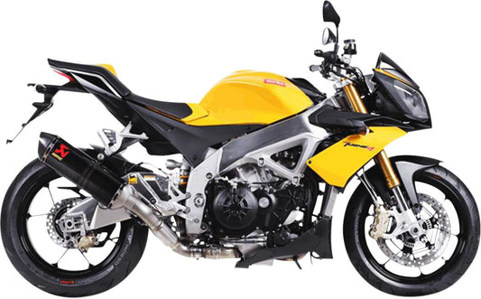 Akrapovic Slip-On Line Muffler TI/CF For Aprilia Tuono 1100 RR 09-16 S-A10SO6-ZC