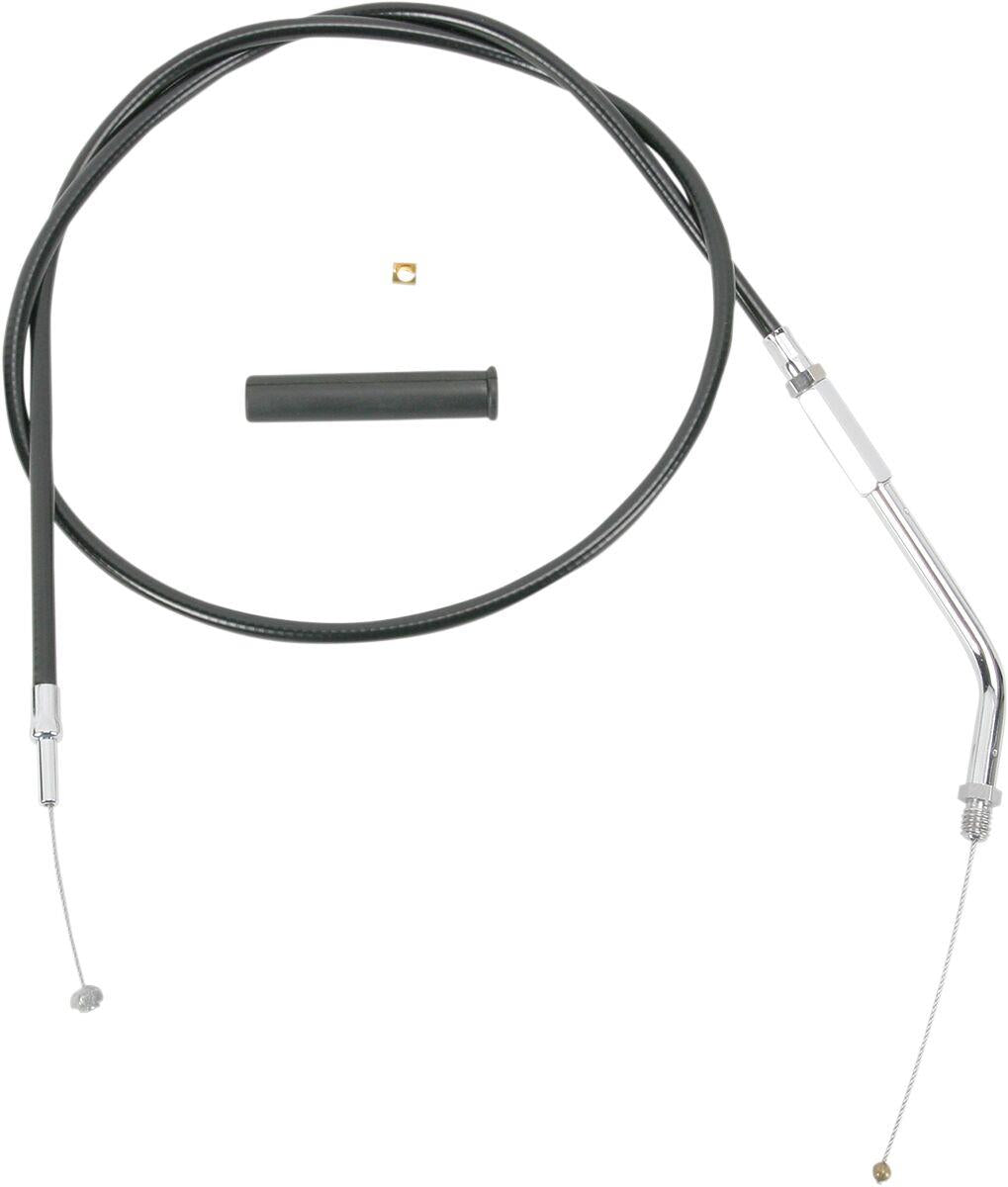 Drag Specialties Black Vinyl Cable For Harley FLST 1340 1981-1989 Black 4330100B