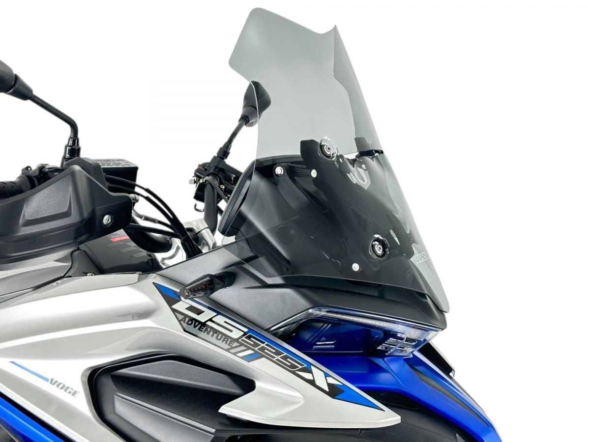 WRS Windscreen For Voge Adventure 525 DSX ABS 2024 - Smoke 3mm Thick VO002F